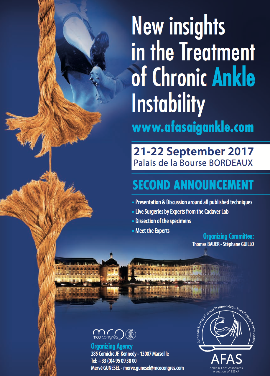 ANKLE INSTABILITY GROUP CONGRESS