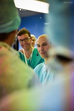 Dr Ronny Lopes (cours de chirurgie mini-invasive et percutanée du pied) IRCAD Strasbourg Avril l2018