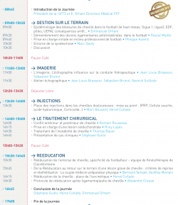 Programme scientifique